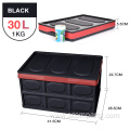 30L large capacity plastic collapsible storage cargo box